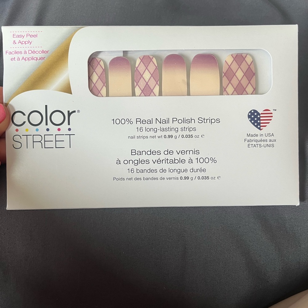 Color Street Pink and Cream Party Supplies